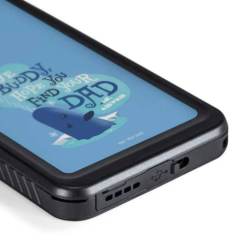 Elf Mr. Narwhal Farewell Galaxy S24 Waterproof Case